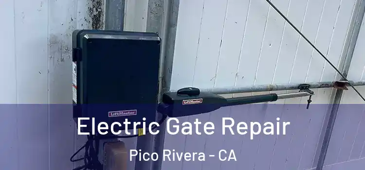 Electric Gate Repair Pico Rivera - CA