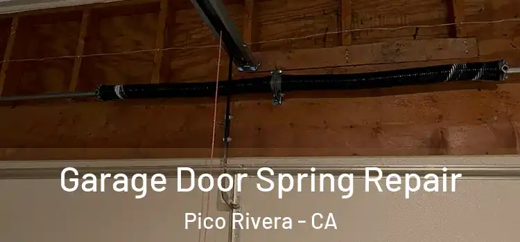  Garage Door Spring Repair Pico Rivera - CA